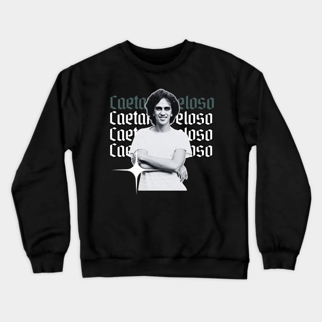 Caetano veloso x 70s retro Crewneck Sweatshirt by KawaKiwi